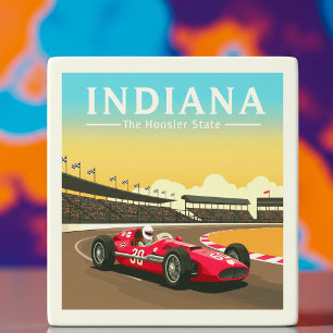 Vintage Indiana Ceramic Tile