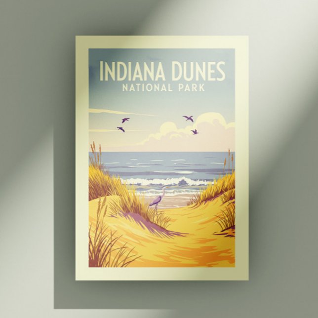Vintage Indiana Dunes National Park  Postcard (Creator Uploaded)