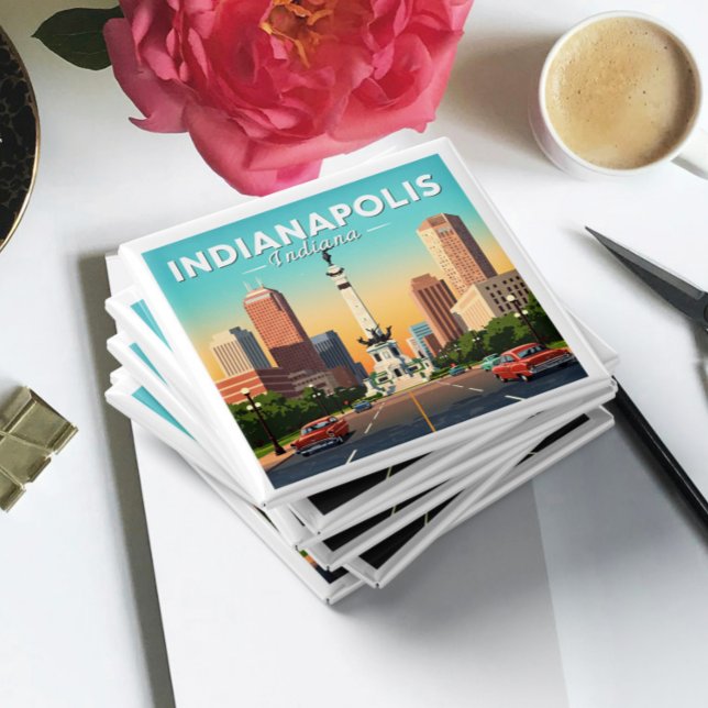 Vintage Indianapolis Indiana Magnet (Creator Uploaded)