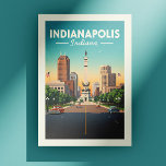 Vintage Indianapolis Indiana Postcard<br><div class="desc">Vintage Indianapolis Indiana</div>