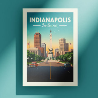 Vintage Indianapolis Indiana Postcard