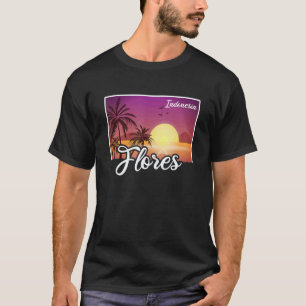 Vintage Indonesia Vacation Travel Asia Flores 1 T-Shirt