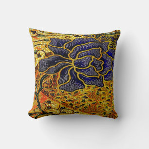 Vintage, Indonesian Batik Cushion