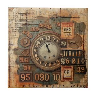 Vintage Industrial Grunge Tile