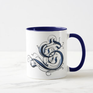 Vintage Initial S Mug