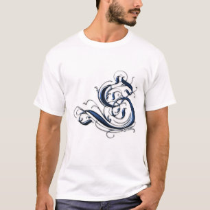 Vintage Initial S T-Shirt