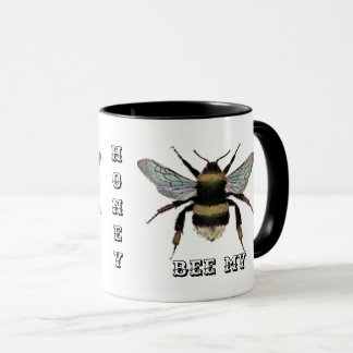 Vintage Insects Bee My Honey Fun Entomology Mug