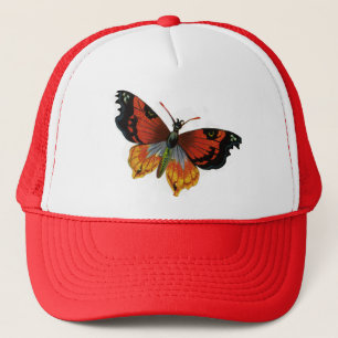 Vintage Insects or Bugs, Beautiful Butterfly Trucker Hat