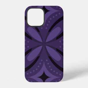 Vintage-Inspired Abstract Geometric Design iPhone 12 Case