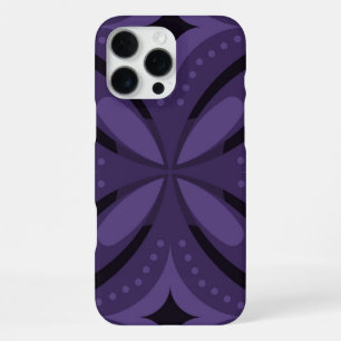 Vintage-Inspired Abstract Geometric Design iPhone 16 Pro Max Case