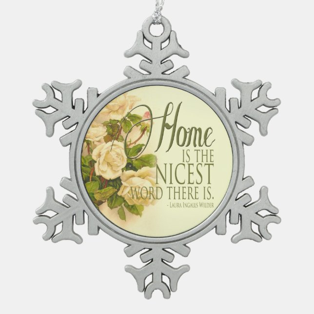 Vintage Inspired Christmas Ornament (Front)