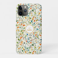 Vintage-Inspired Colourful Paisley Leaf Pattern (2