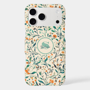 Vintage-Inspired Colourful Paisley Leaf Pattern (3