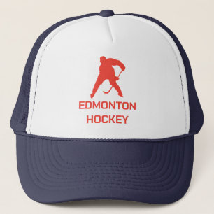 Vintage Inspired Edmonton Hockey  Trucker Hat
