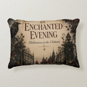 Vintage-Inspired Halloween for Mysterious Evening Decorative Cushion