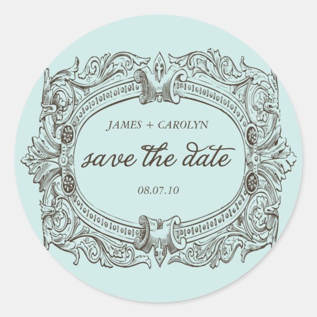 vintage inspired label (Front)