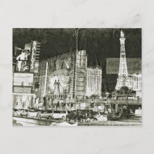 Vintage Inspired Las Vegas Postcard