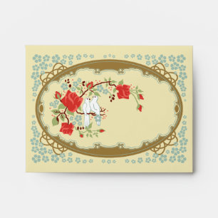 Vintage Inspired Love A2 Notecard Envelopes