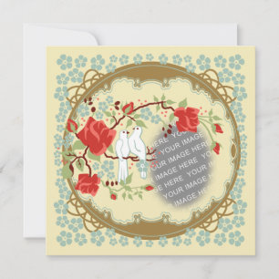 Vintage Inspired Love Invitation