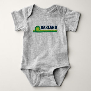 Vintage-Inspired Oakland Love Baby Unisex Baby Bodysuit