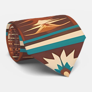 Vintage Inspired Southwestern Neck Tie