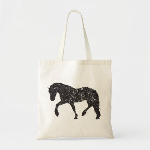 Vintage-inspired Trotting Horse Tote
