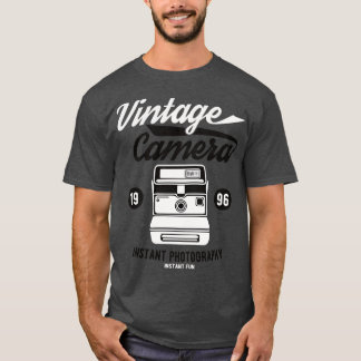 Vintage Instant Photography Camera T-Shirt