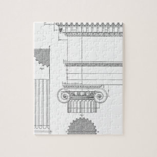 vintage ionic architecture jigsaw puzzle