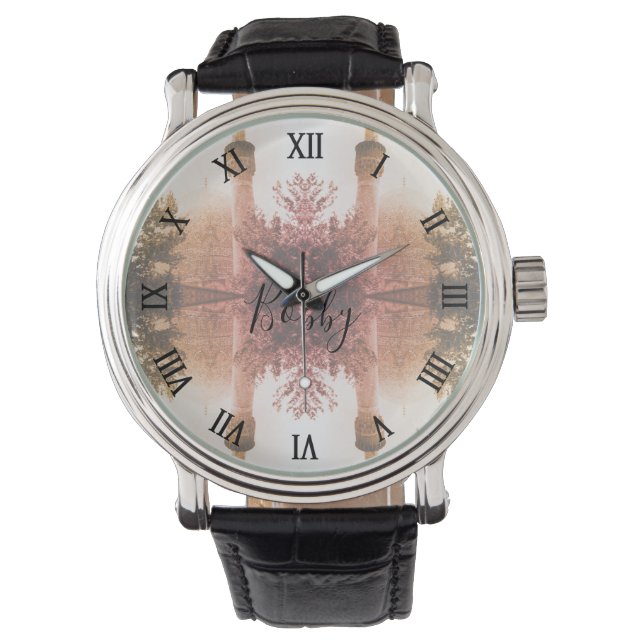 Vintage Iran Isfahan royal mosque Watch (Front)