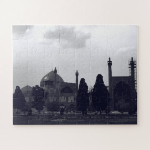 Vintage Iran Isfahan shah mosque Jigsaw Puzzle