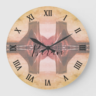 Vintage Iran Tehran Azadi Square Large Clock