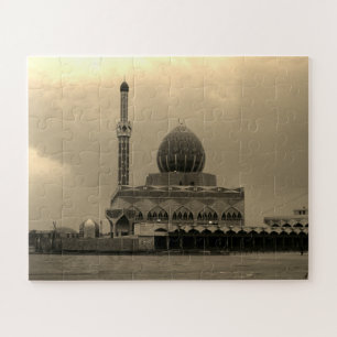Vintage Iraq Baghdad Buniya Mosque Jigsaw Puzzle