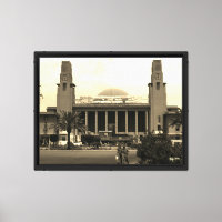 Vintage Iraq Baghdad central railway station