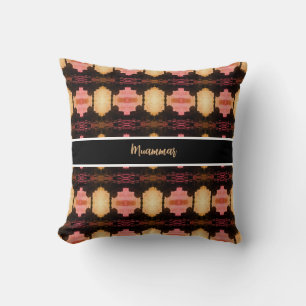 Vintage Iraq Baghdad mosque taxis  Cushion
