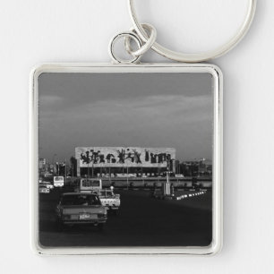 Vintage Iraq Baghdad tahrir square Key Ring
