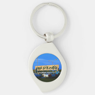 Vintage Iraq Baghdad tahrir square Key Ring