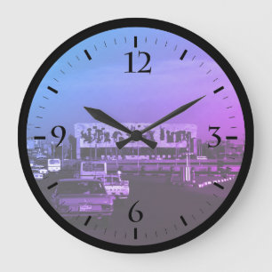 Vintage Iraq Baghdad tahrir square Watch Large Clo Clock