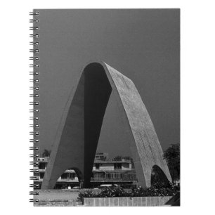 Vintage Iraq Baghdad Unknown Soldier Arch 1970 Notebook