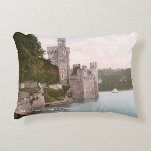 Vintage Ireland, Blackrock castle, Co. Cork Decorative Cushion