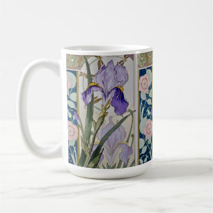 Vintage Iris Illustration  Coffee Mug