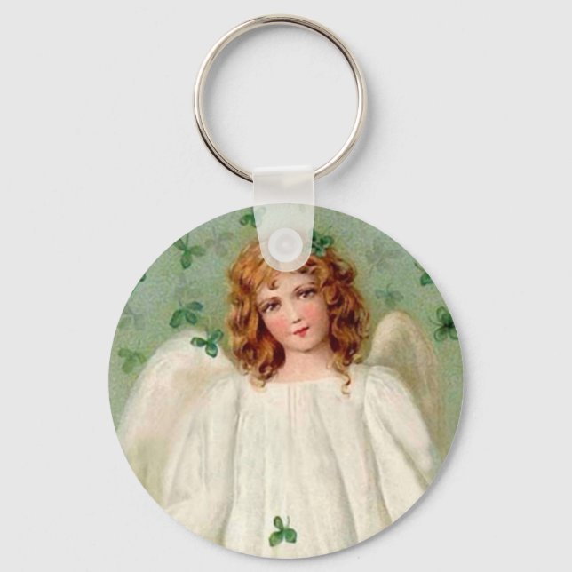 Vintage Irish Angel keychain (Front)