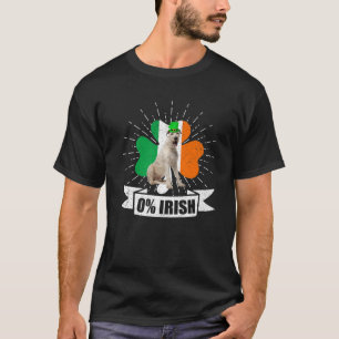 Vintage Irish Flag Shamrock Wolfhound Dog St. Patr T-Shirt