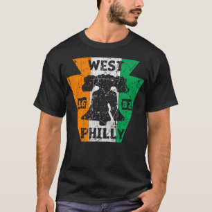 Vintage Irish West Philly Philadelphia Ireland Fla T-Shirt