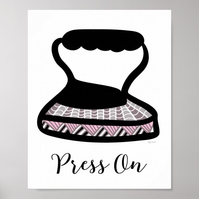 Vintage Iron Laundry Room Wall Art (Front)