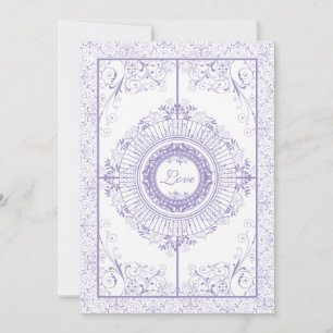 Vintage Ironworks Wedding Invitation