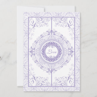 Vintage Ironworks Wedding Invitation