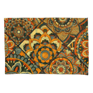 Vintage Islamic motifs, decorative seamless. Pillowcase