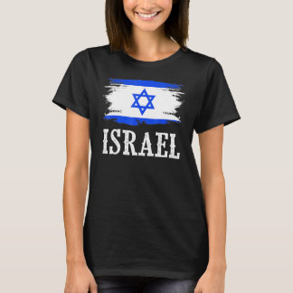 Vintage Israel Flag I Love Israel T-Shirt