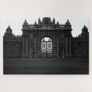 Vintage Istanbul Dolmabahçe palace gate Jigsaw Puzzle