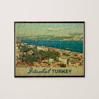 Vintage Istanbul Turkey Jigsaw Puzzle
